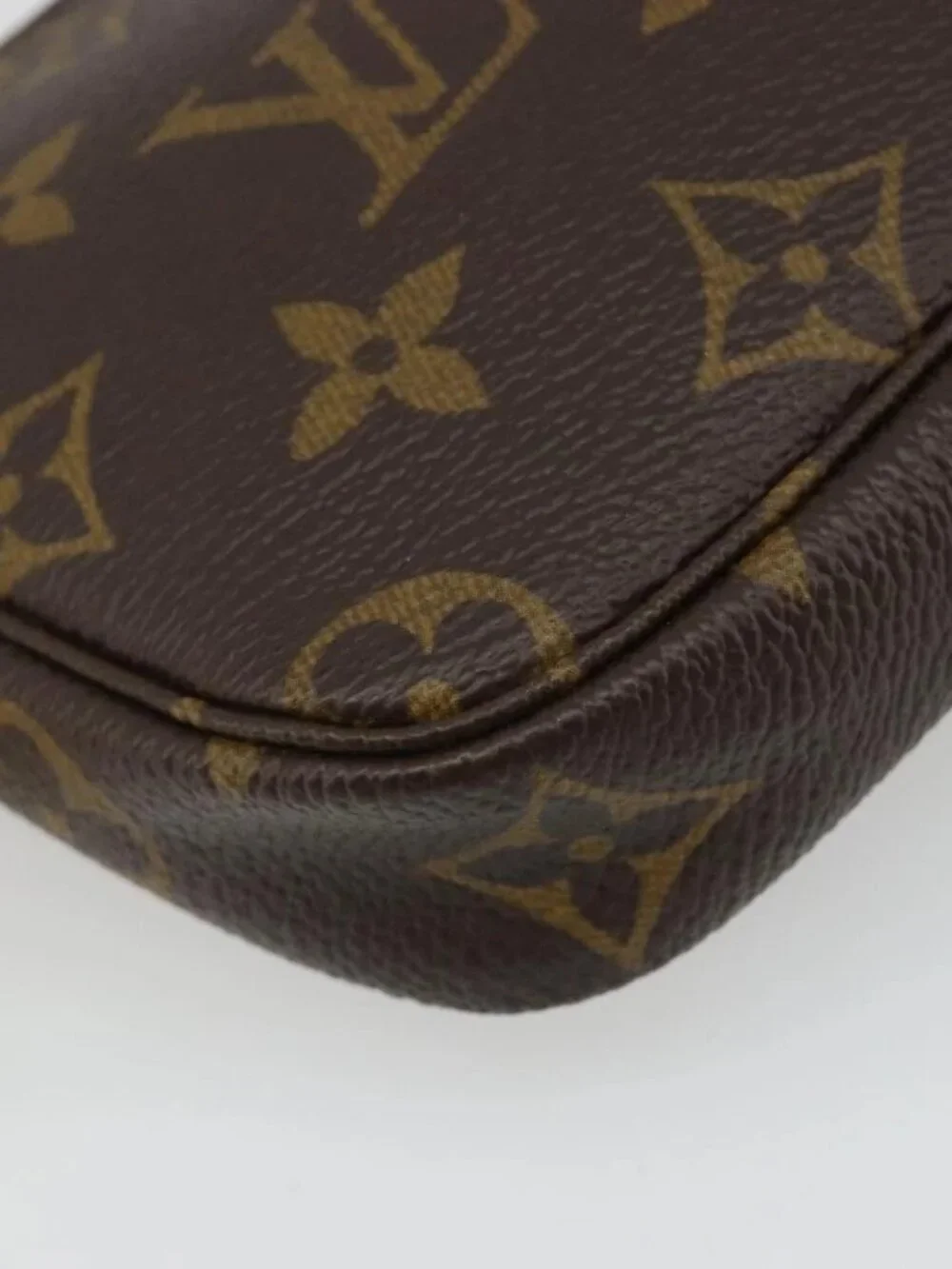 LOUIS VUITTON Monogram Mini Pochette Accessoires Pouch N41667 LV Auth mr2632
